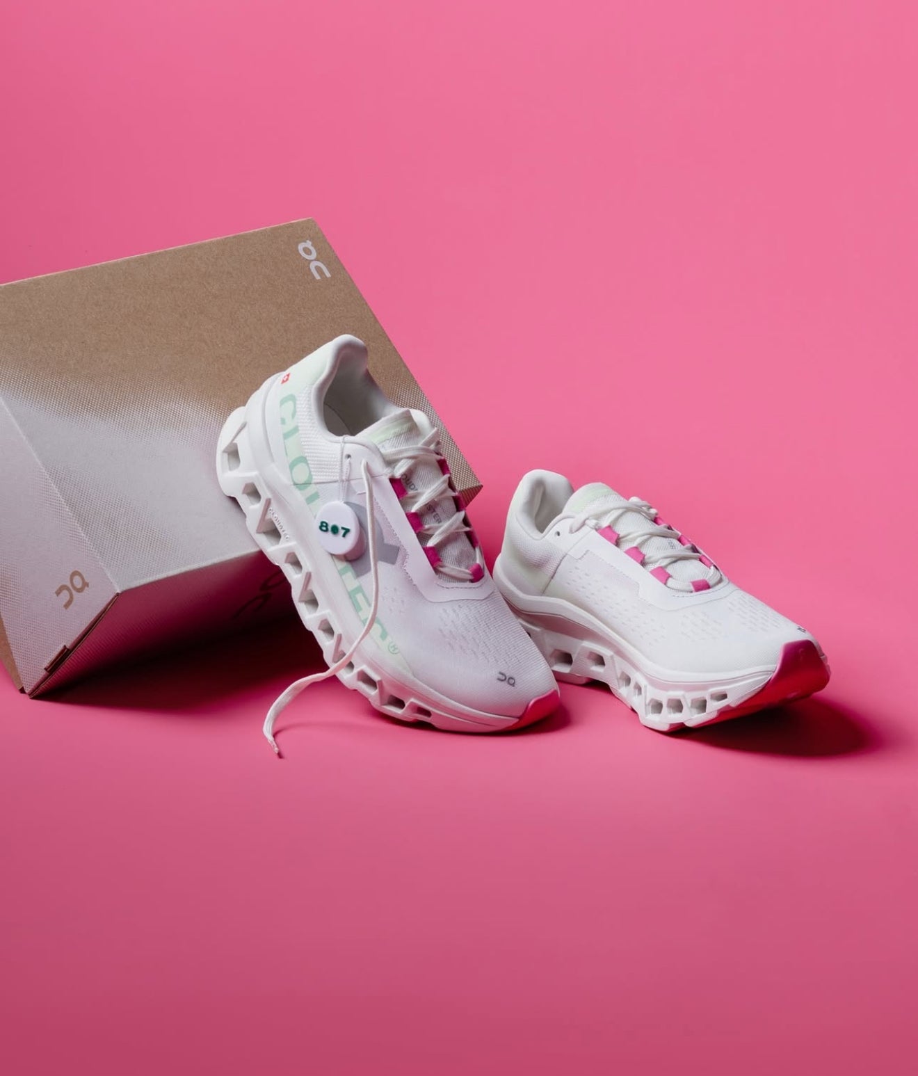WMNs On Running Cloudmonster White Lima
