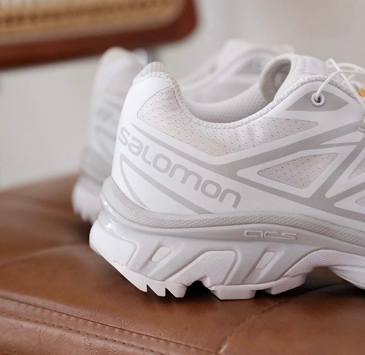 Salomon XT-6 White Lunar Rock