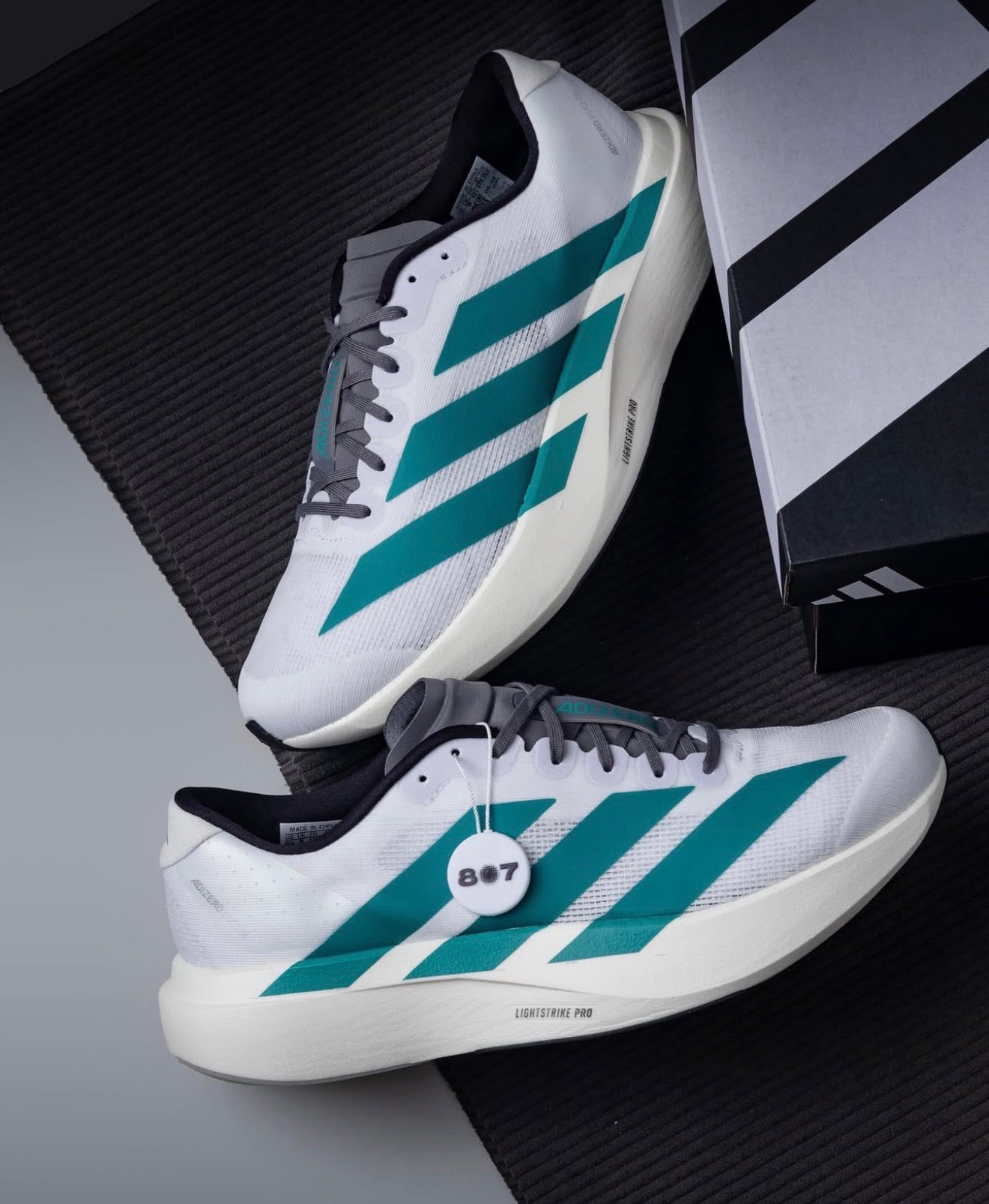 Adizero SL White Pure Teal
