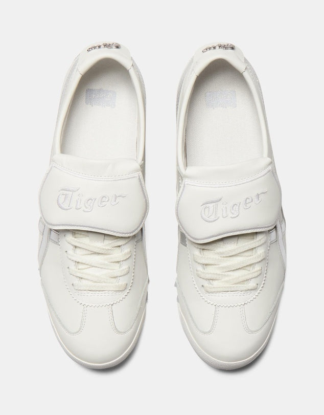 WMNs Mexico 66 Golf Lace Up White Silver