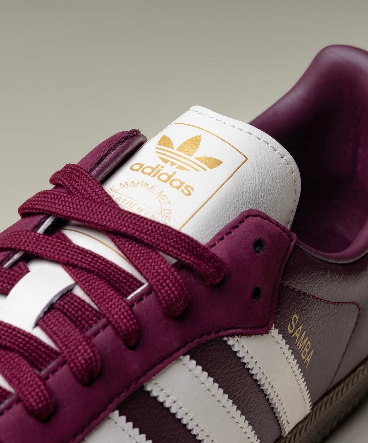 Samba OG Maroon Off White Gum
