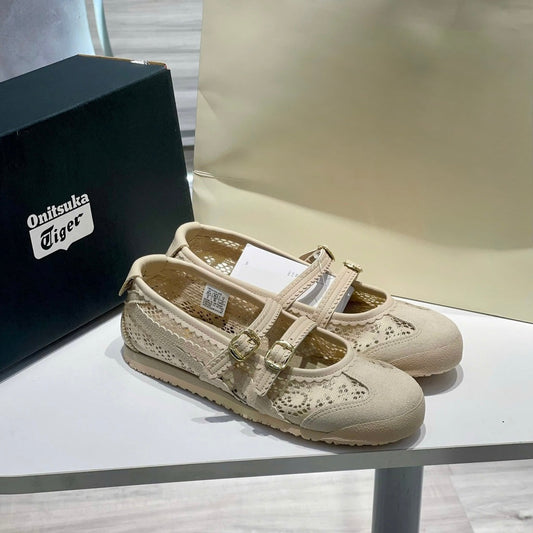 WMNs Mexico 66 TGRS Jacquard Mesh Beige