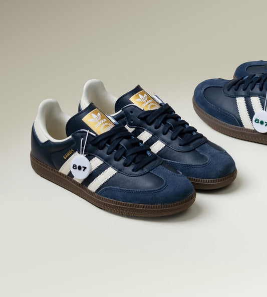 Samba Trainers Midnight Navy
