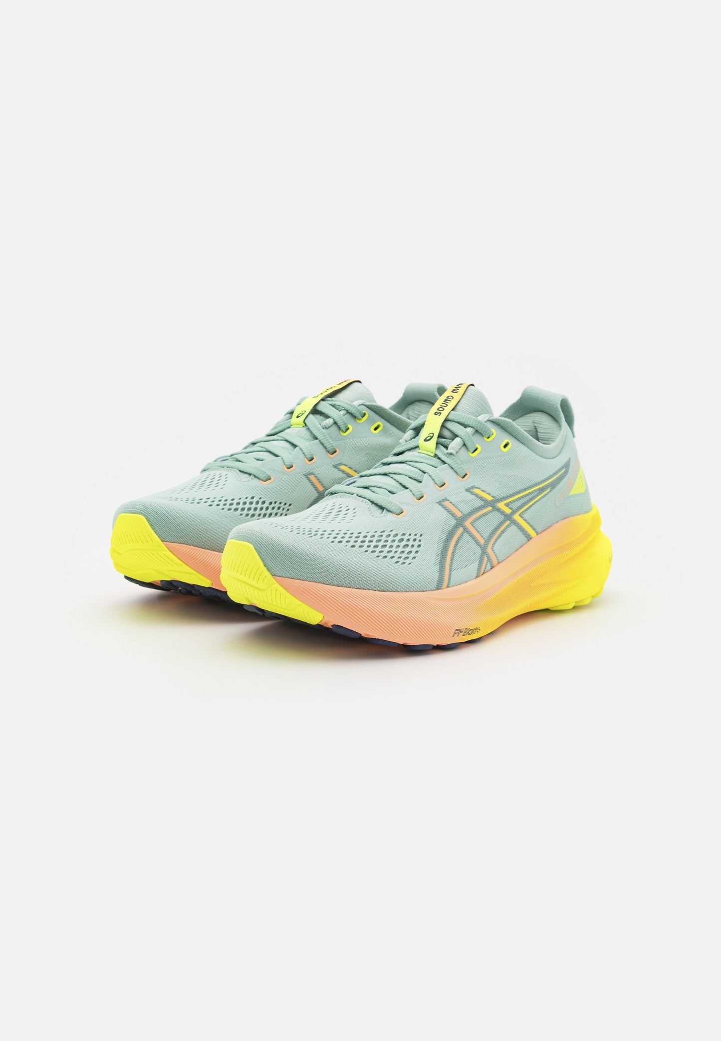 Gel-Kayano 31 Paris Light Celadon Safety Yellow
