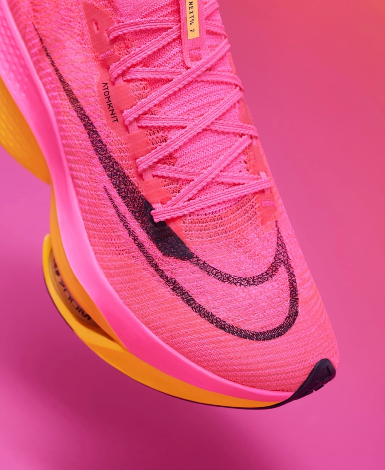 Air Zoom Alphafly Next % 2 “ Hyper Pink “