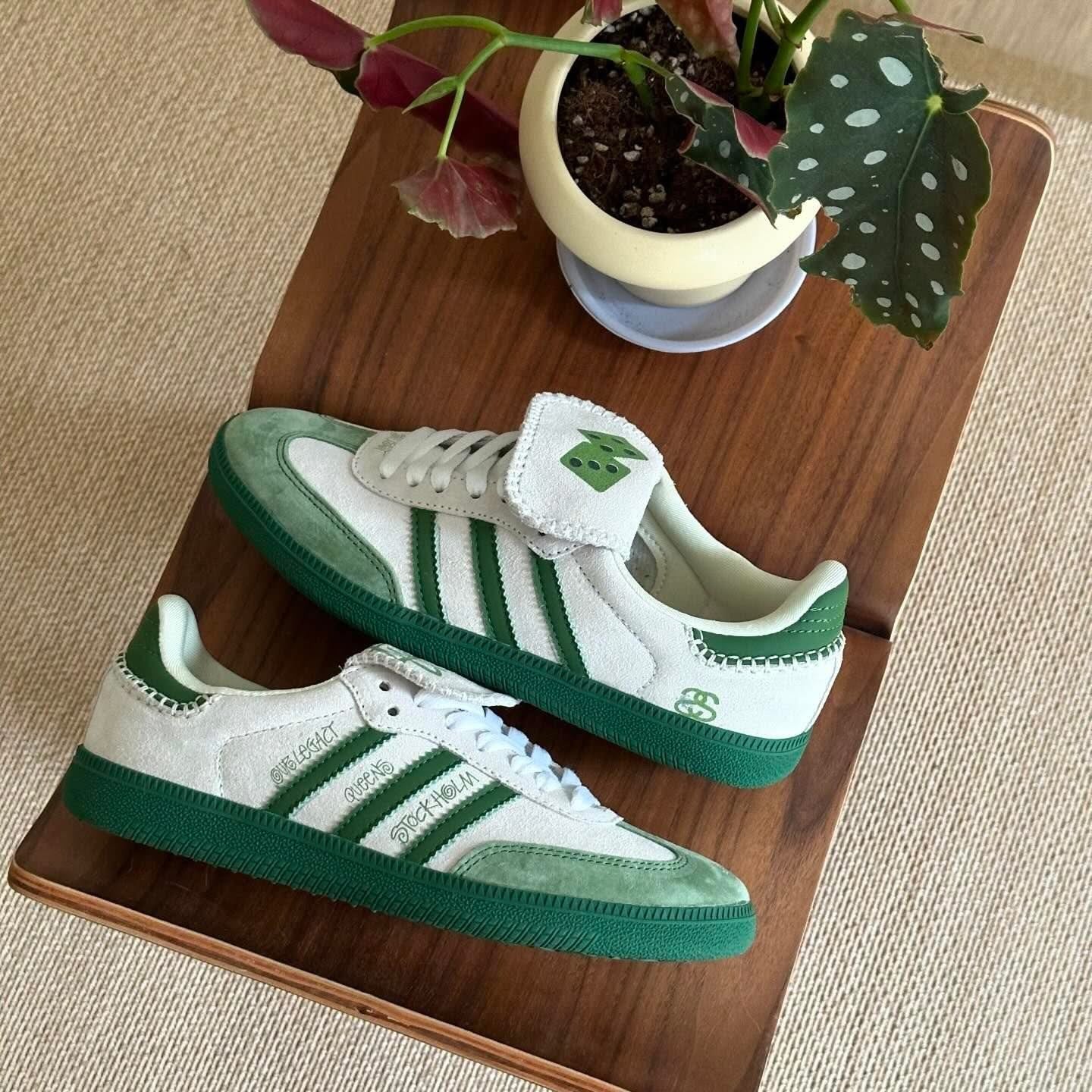 Samba x Stussy Green (custom)