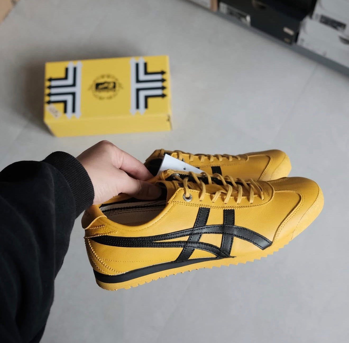 Mexico 66 SD Lace Up Kill Bill (Yellow Midsole)