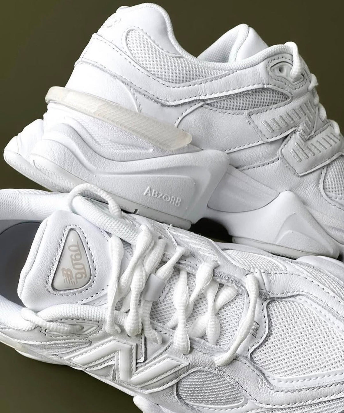 NB Balance 9060 Triple White Leather