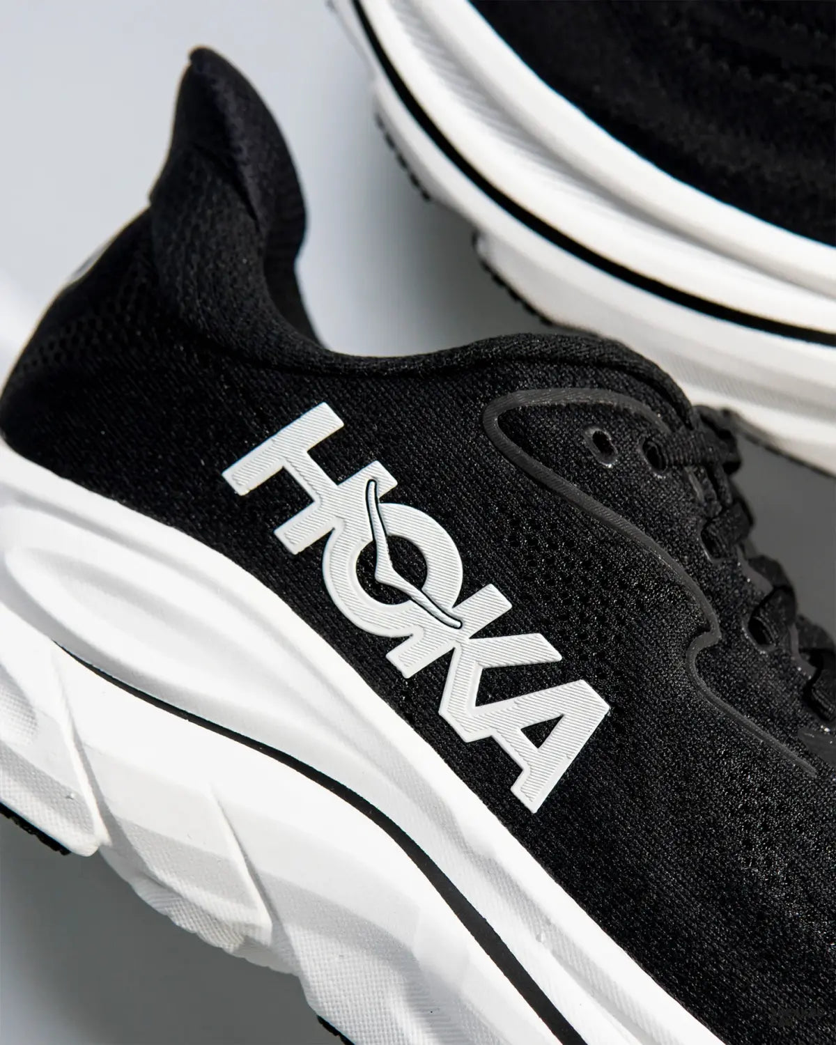 Hoka One One Clifton 10 Black White