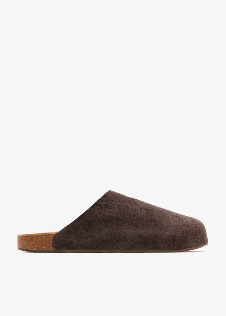 Adimule Slides Dark Brown Gum