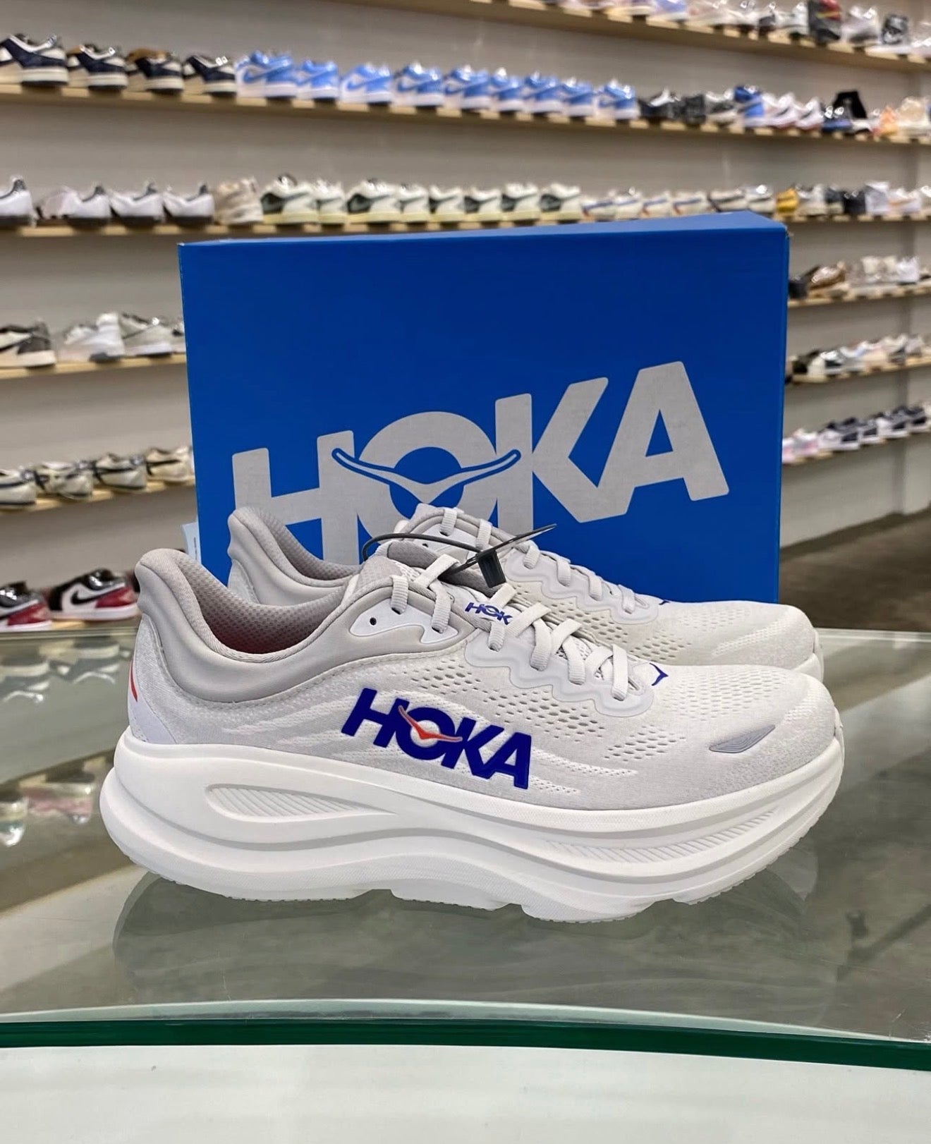 Hoka Bondi 9 Cosmic Grey Ultramarine