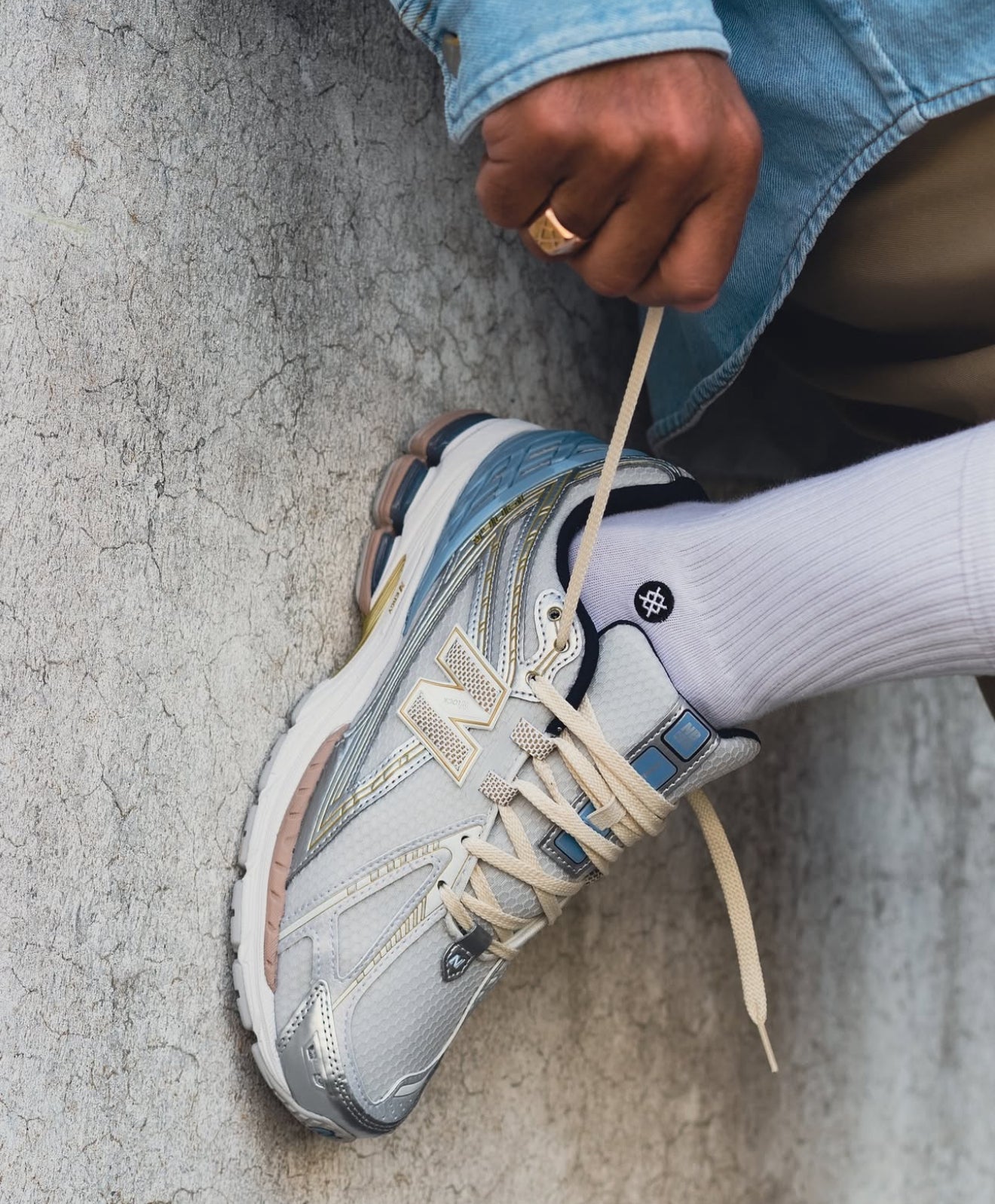 Kith x New Balance 1906r White