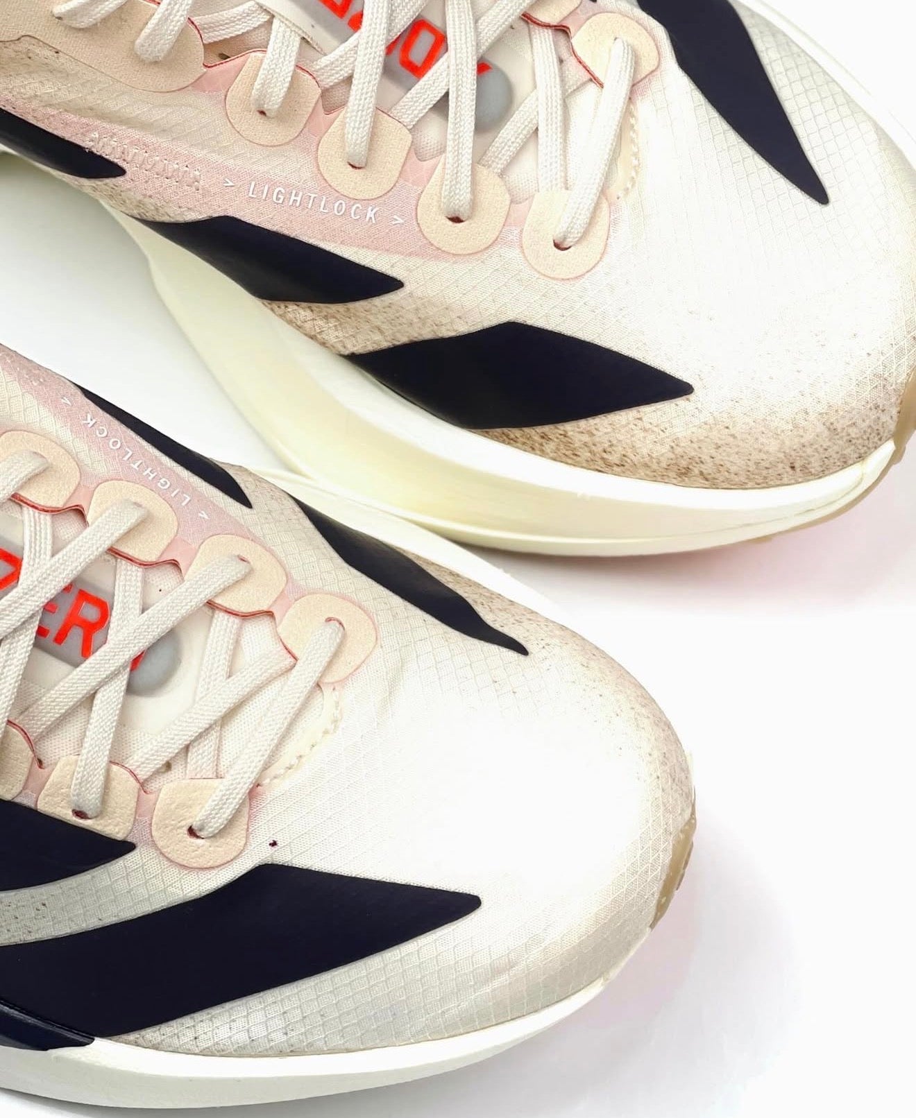 Adizero Adios Pro 4 Chalk White Grey Strata