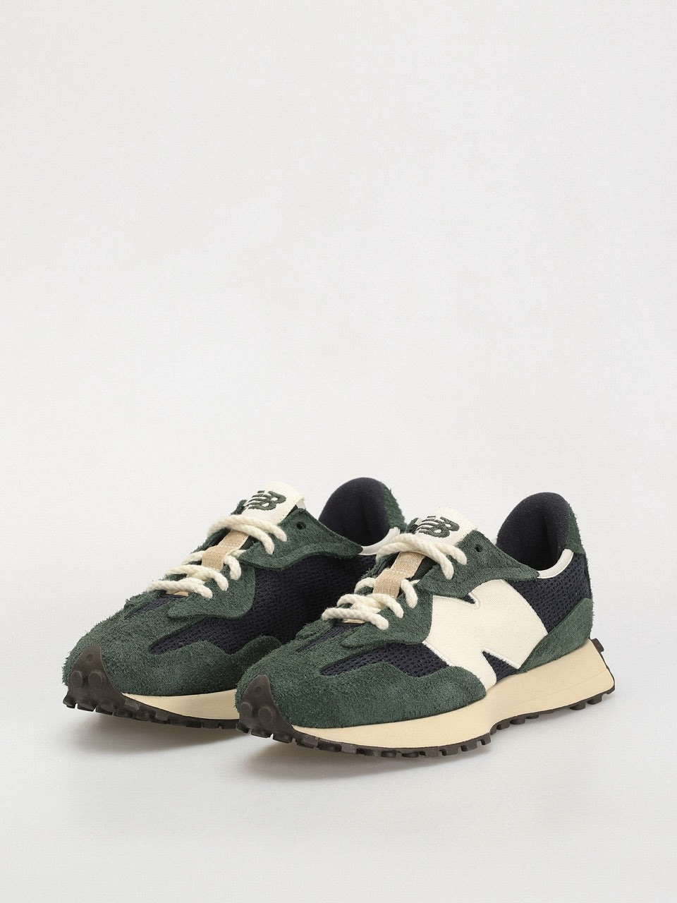 NB Balance 327 Green Brailed