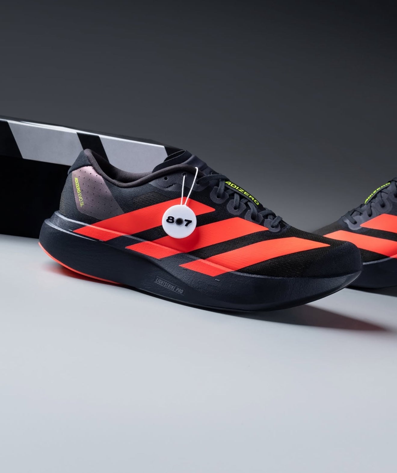 Adizero Evo SL Carbon Lucid Red