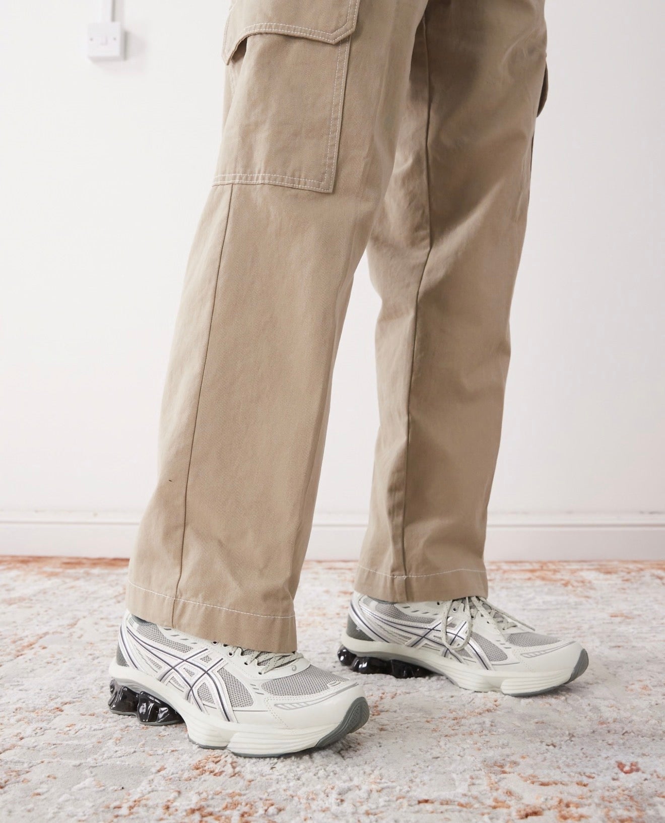 Gel-Kinetic Fluent Trainers Seal Grey & Pure Silver