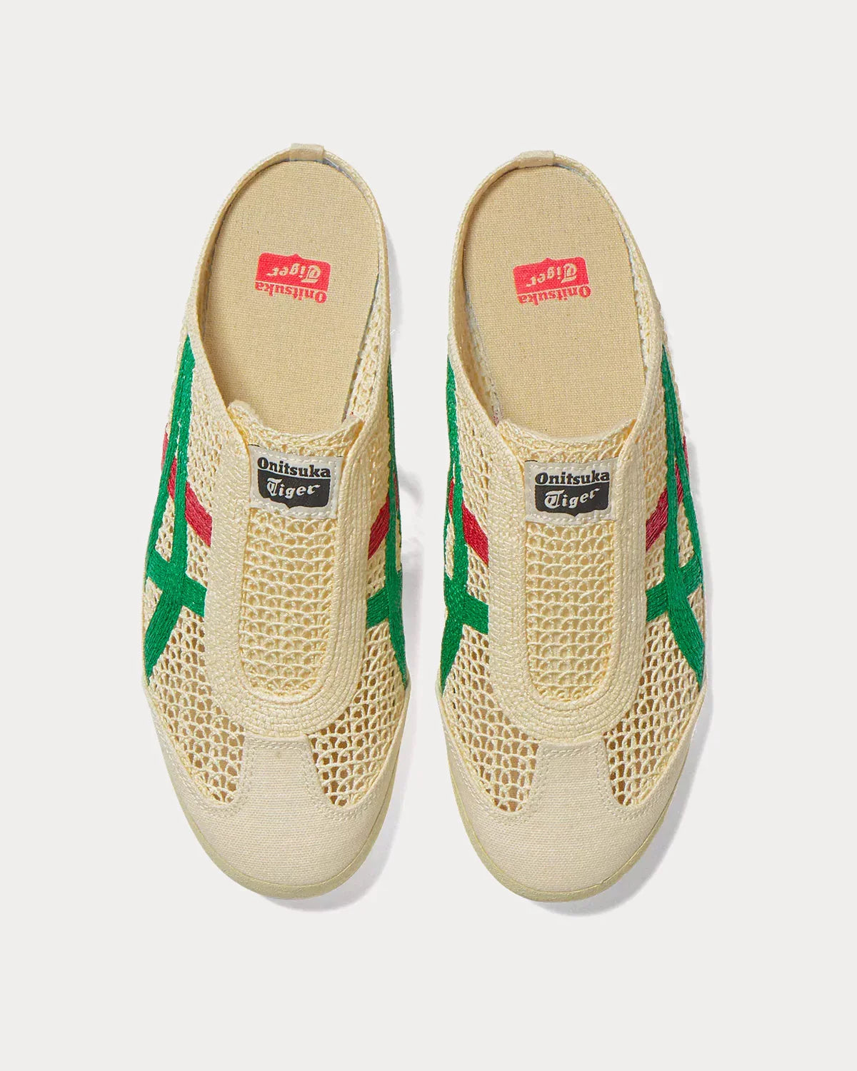 Mexico 66 Sabot Cream Green Red