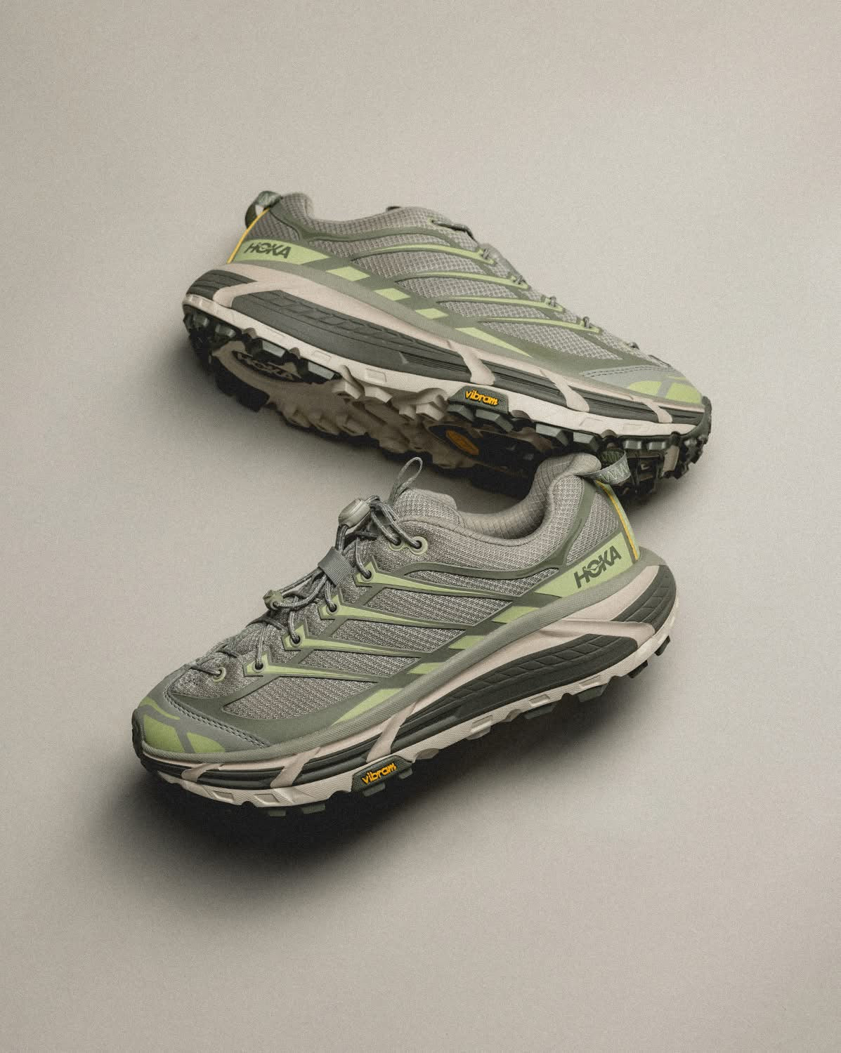Hoka One One Mafate Three2 Barley Seed Green