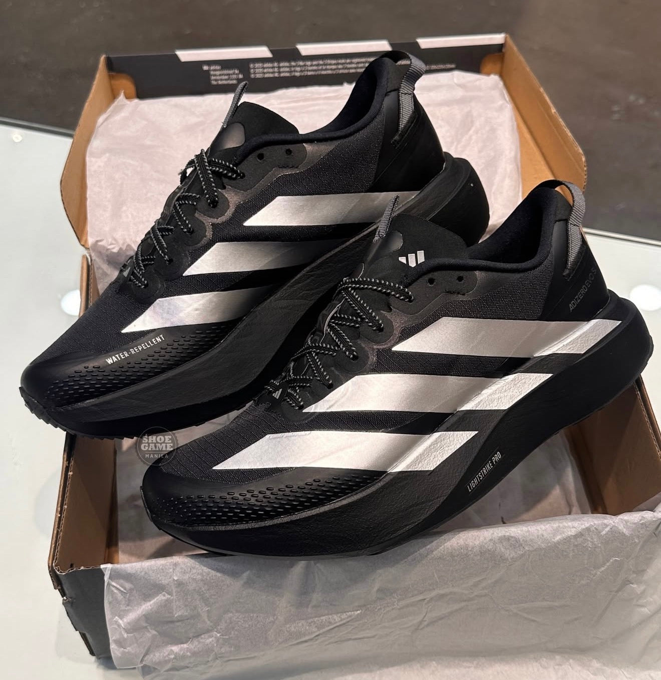 Adizero Evo SL ATR Black Silver Metallic