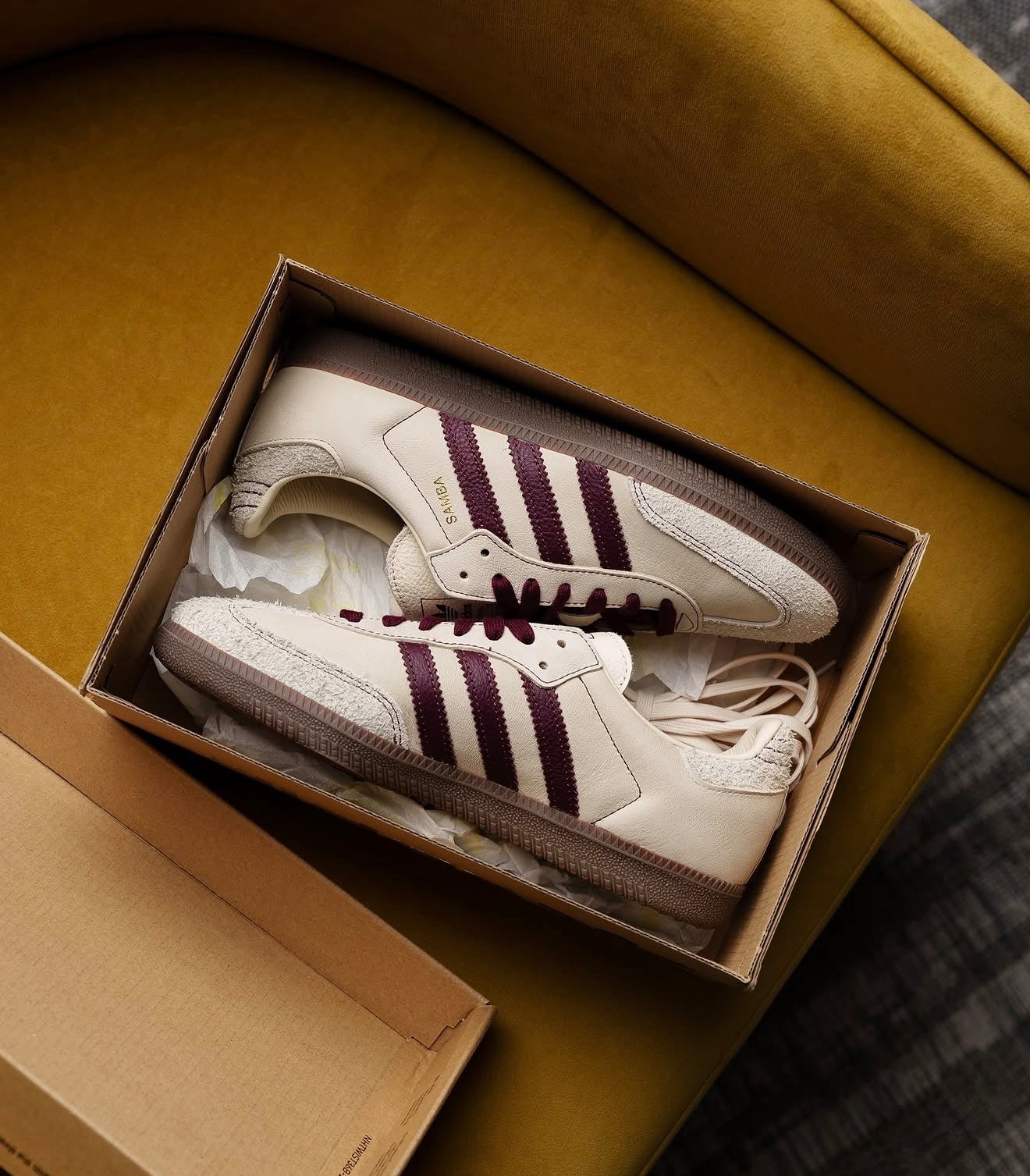 WMNs Samba OG Wonder White Maroon