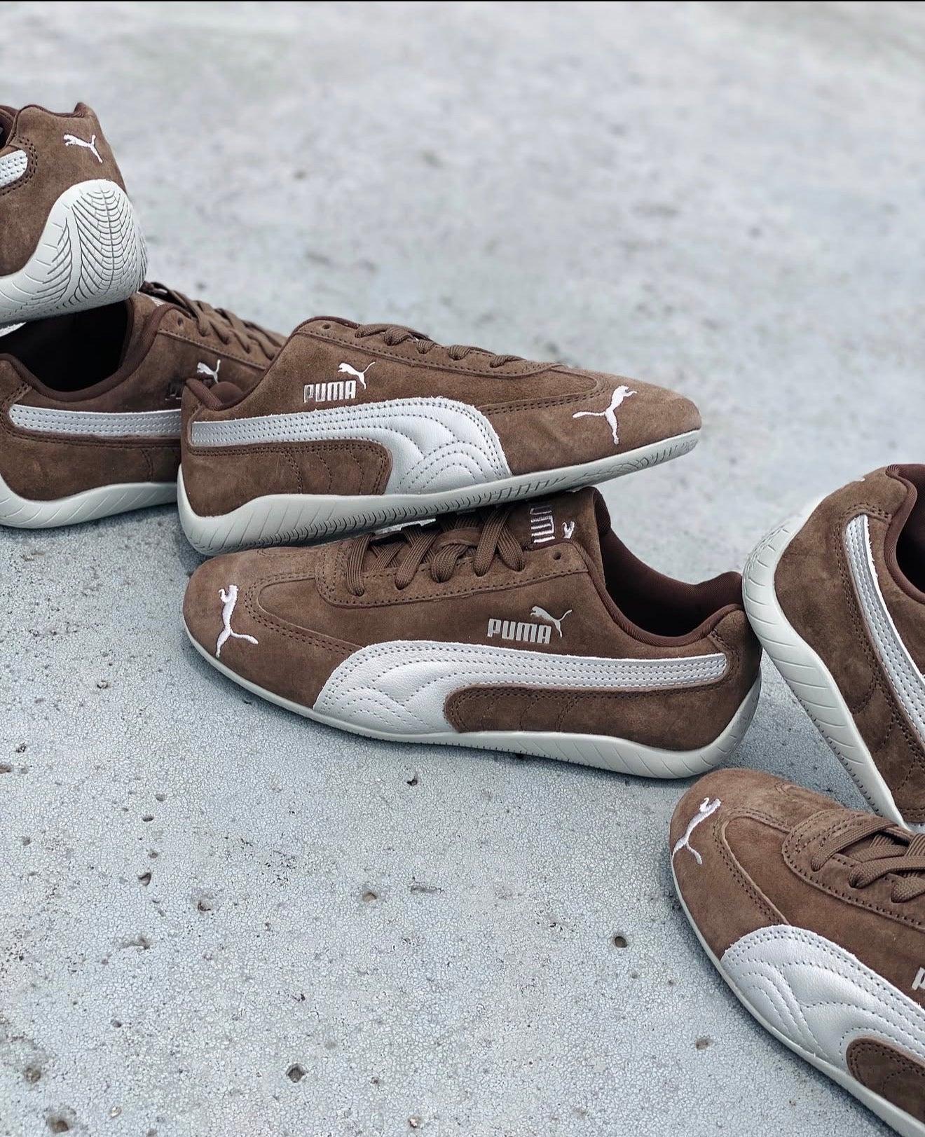 Puma Speedcat Chocolate Silver