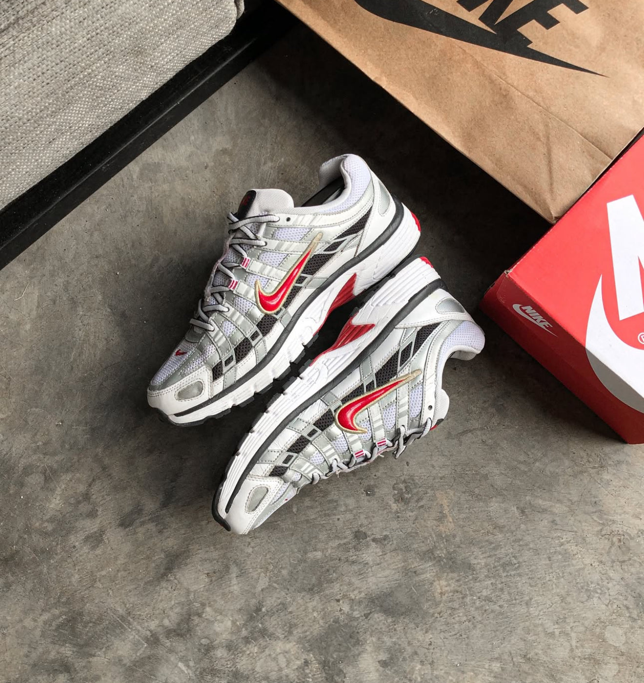 P6000 White Gold Red