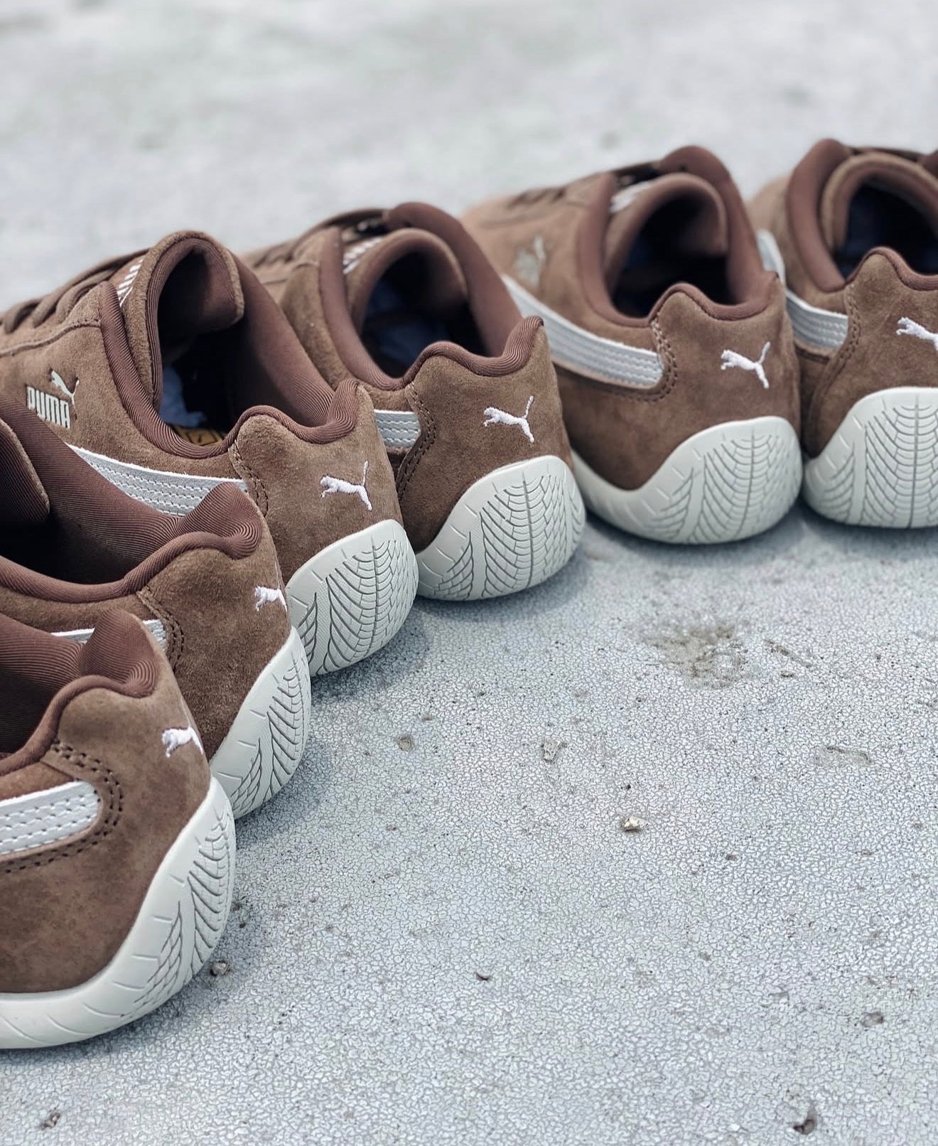 Puma Speedcat Chocolate Silver