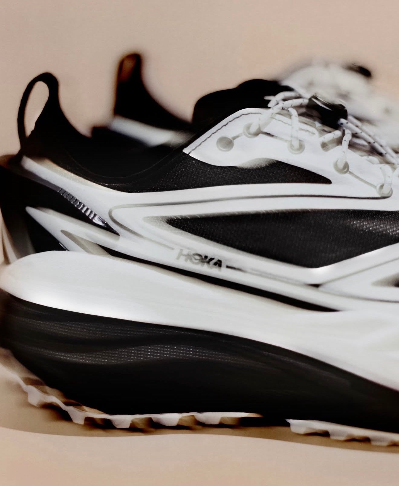 Hoka One One Stinson One7 Black White Dover Street Market Exclusive