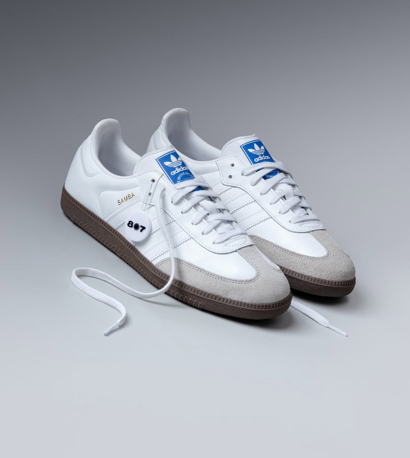 Samba Cloud White Blue Gum