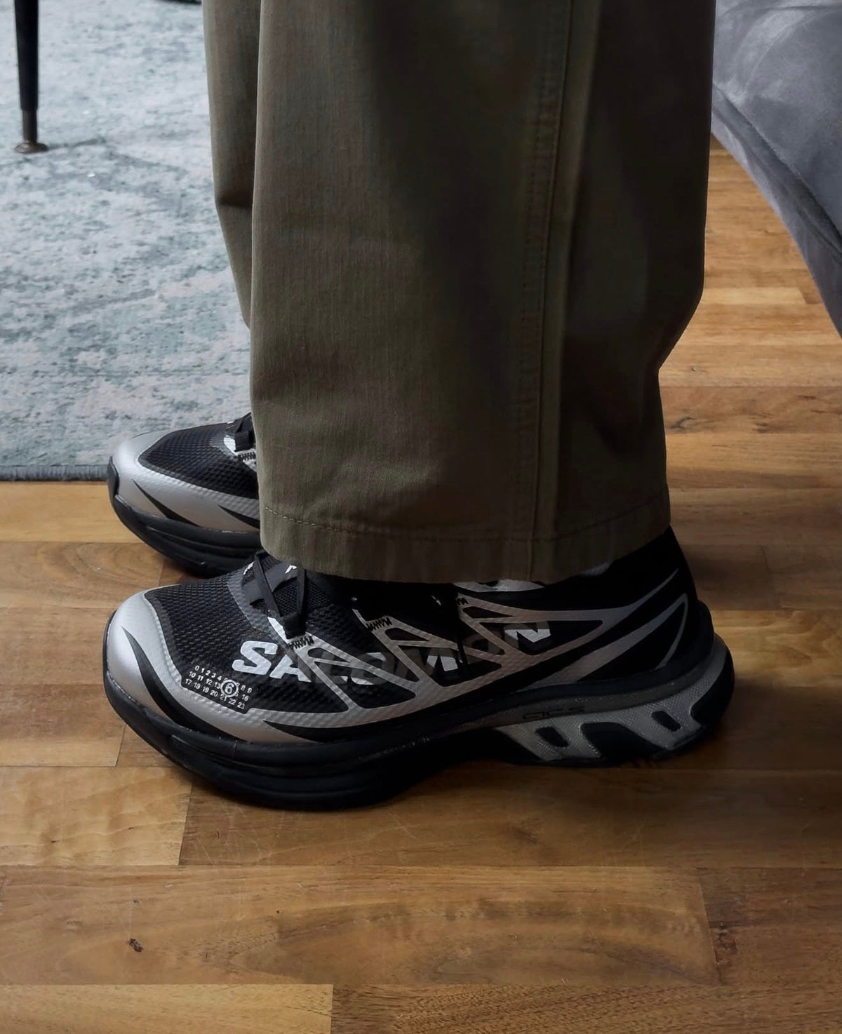 Salomon XT-MM-6 MM6 Maison Black Silver