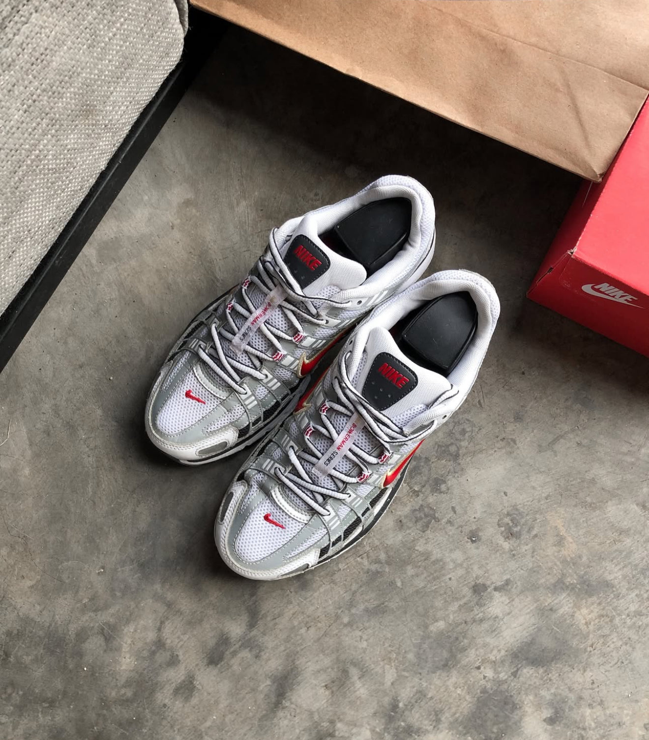 P6000 White Gold Red