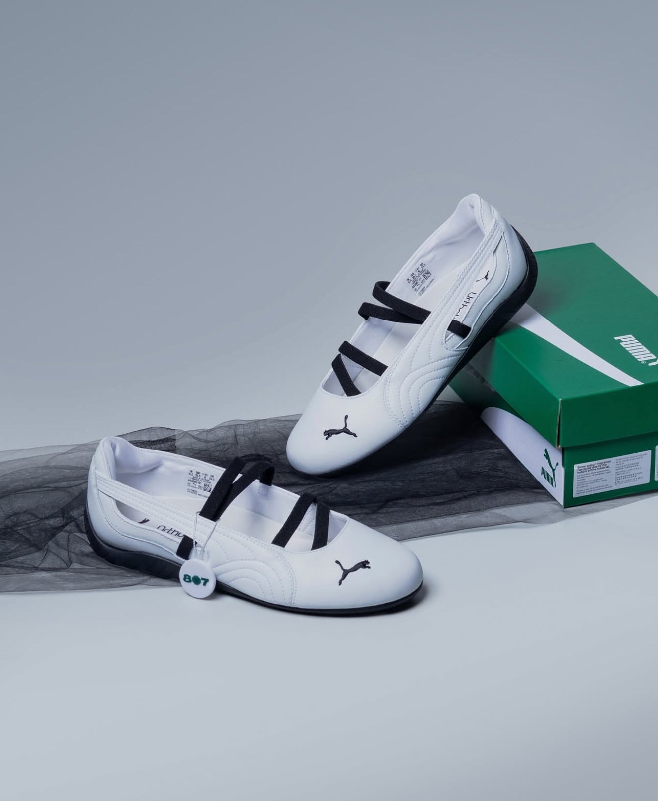 WMNs Puma Speedcat Ballet White Black