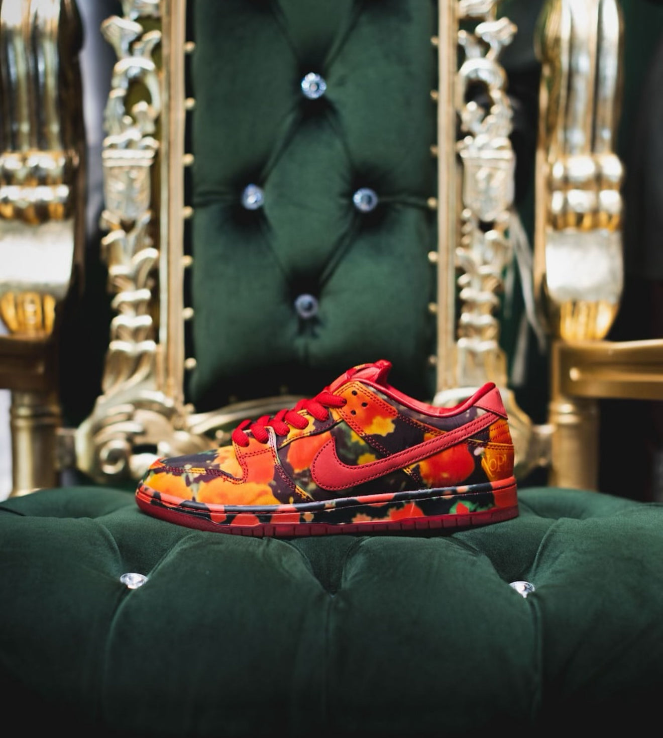 SB Dunk Low The Wizard of Oz Poppy Field