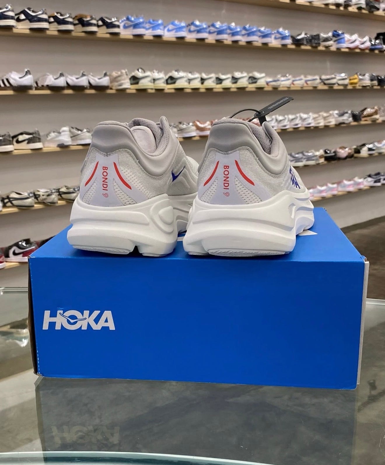 Hoka Bondi 9 Cosmic Grey Ultramarine