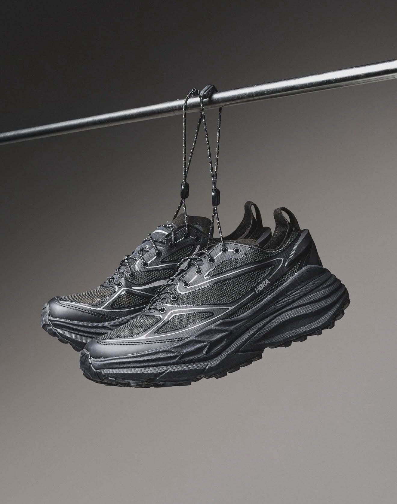 Hoka One One Stinson One7 Black Silver