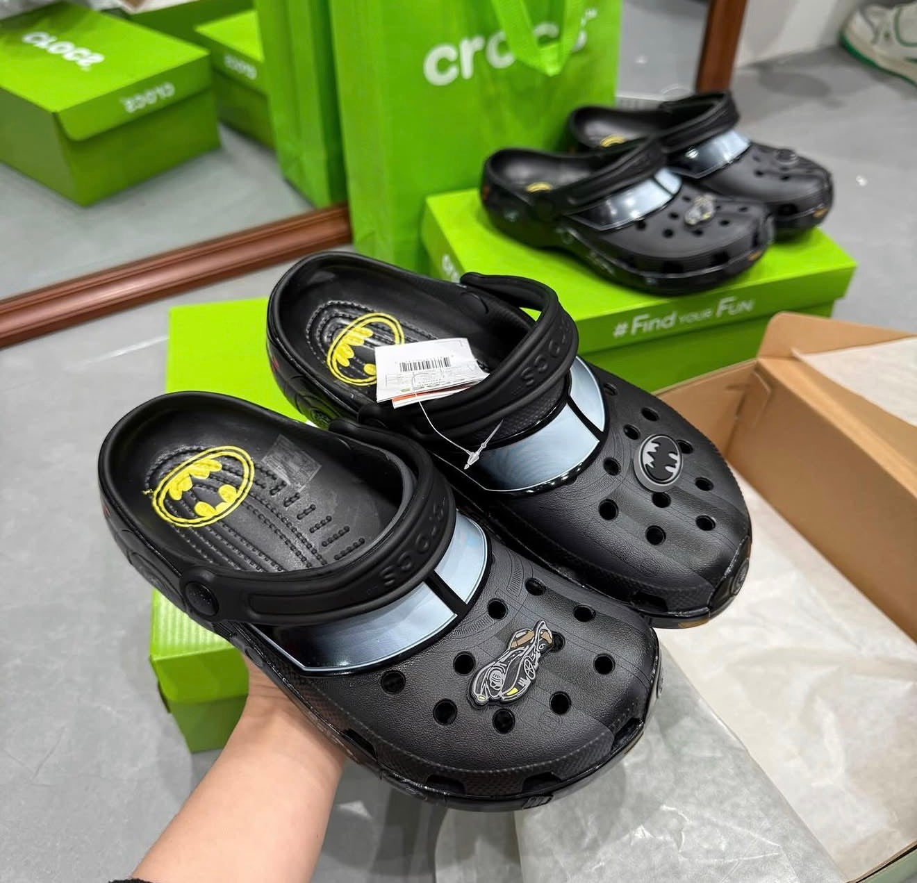Crocs Classic Clog Batman Batmobile