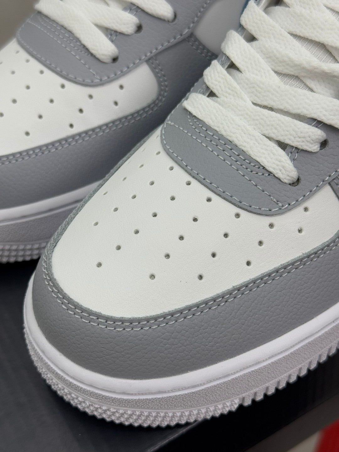 Airforce 1 07 Low Summit White / Aegean Storm