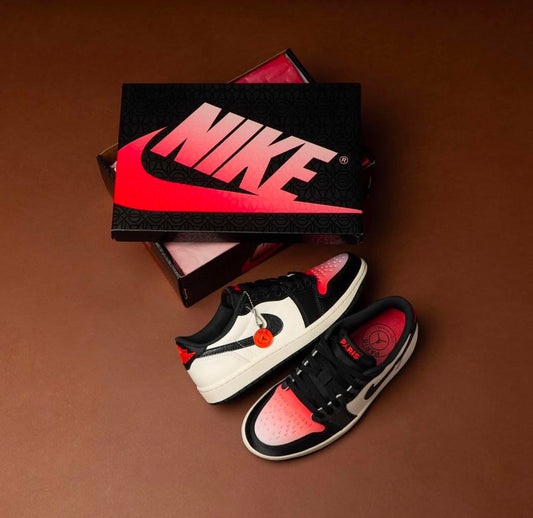 Air Jordan 1 Low PSG Sail & Off-Noir