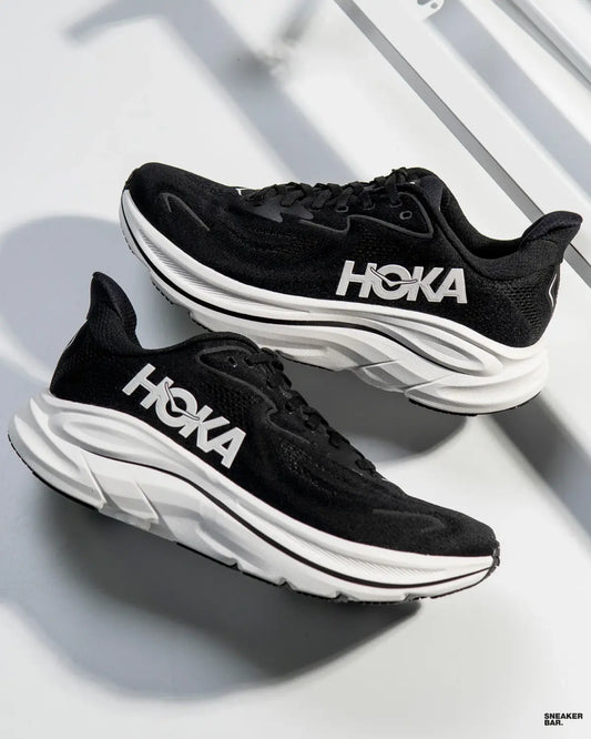 Hoka One One Clifton 10 Black White