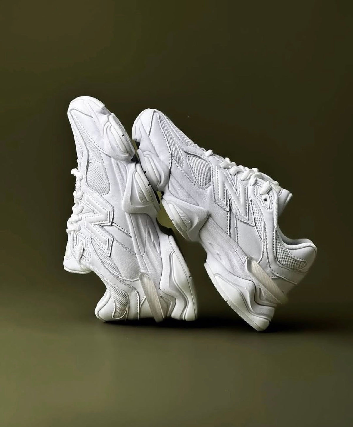 NB Balance 9060 Triple White Leather