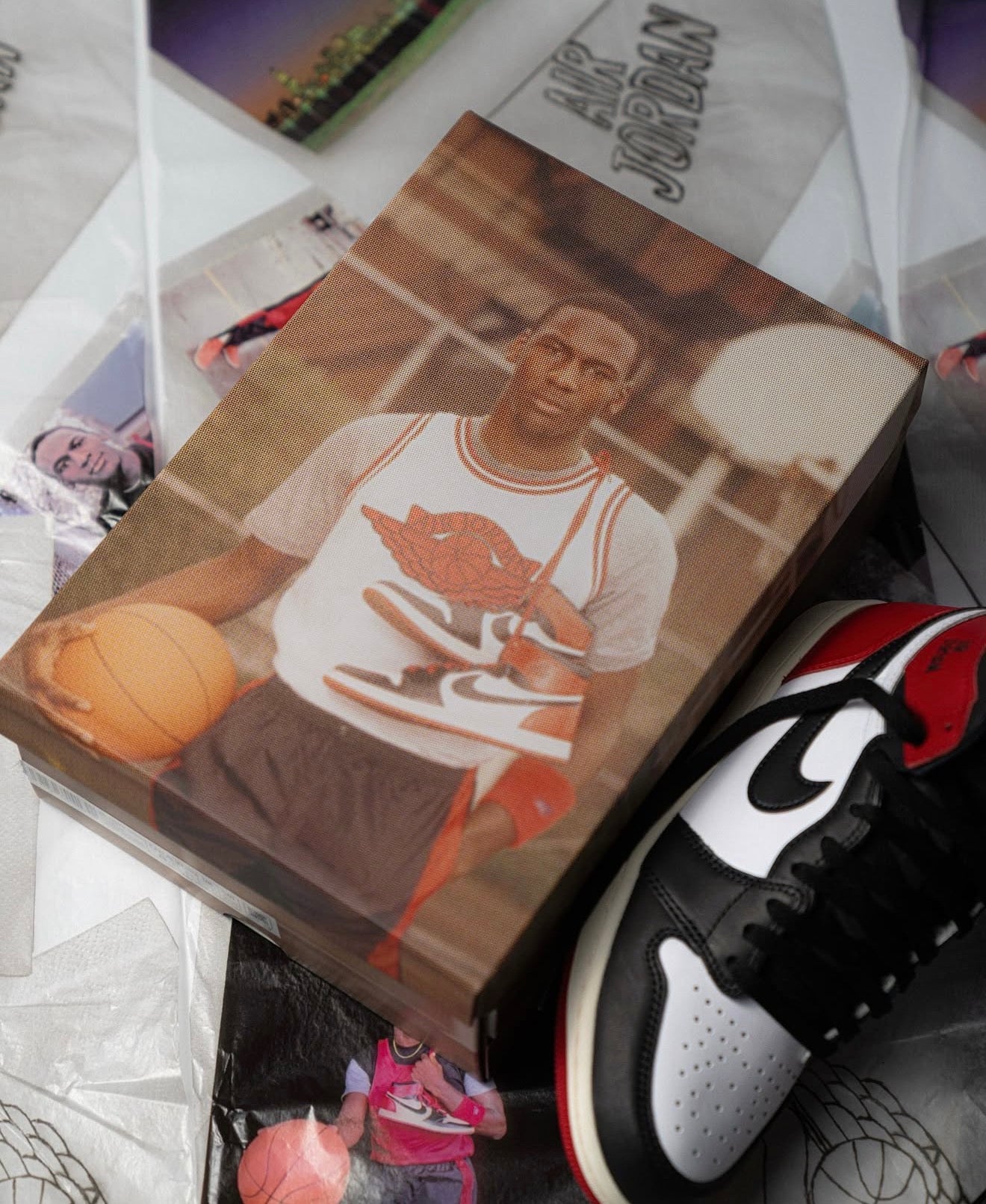 Air Jordan 1 High Retro Bred Toe Reimagined