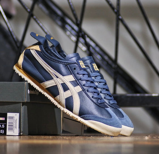 WMNs Mexico 66 Lace Up Iron Navy Birch