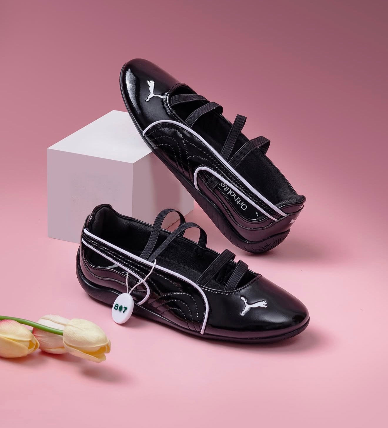 WMNs Speedcat Ballet Glossy Black