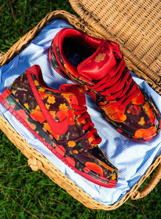 SB Dunk Low The Wizard of Oz Poppy Field