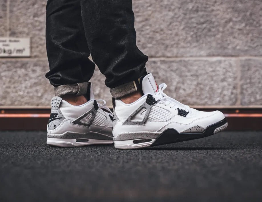 Air Jordan 4 White Cement
