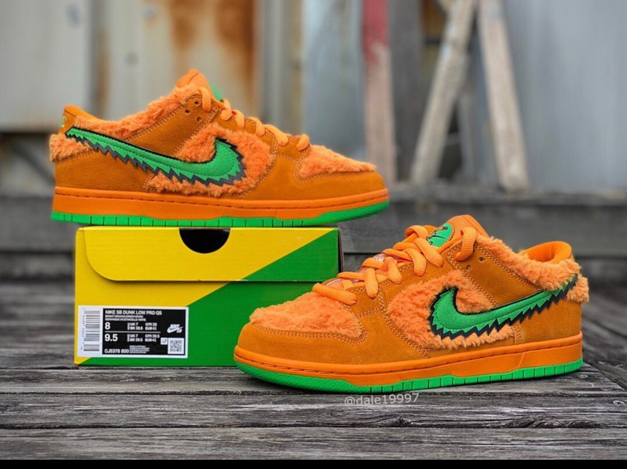 Grateful Dead x Dunk Low “Orange Bear”