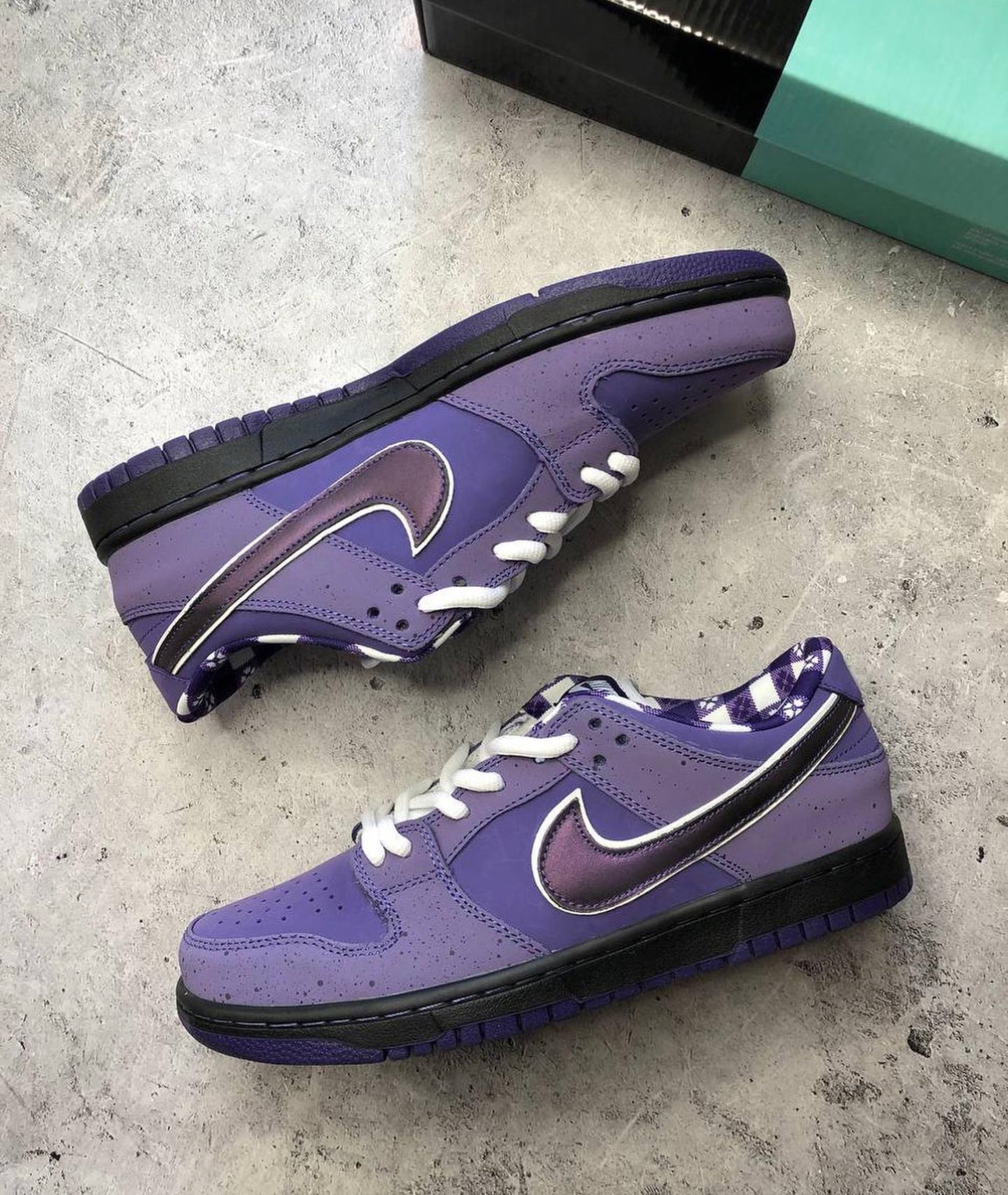 SB Dunk Low Concepts Purple Lobster