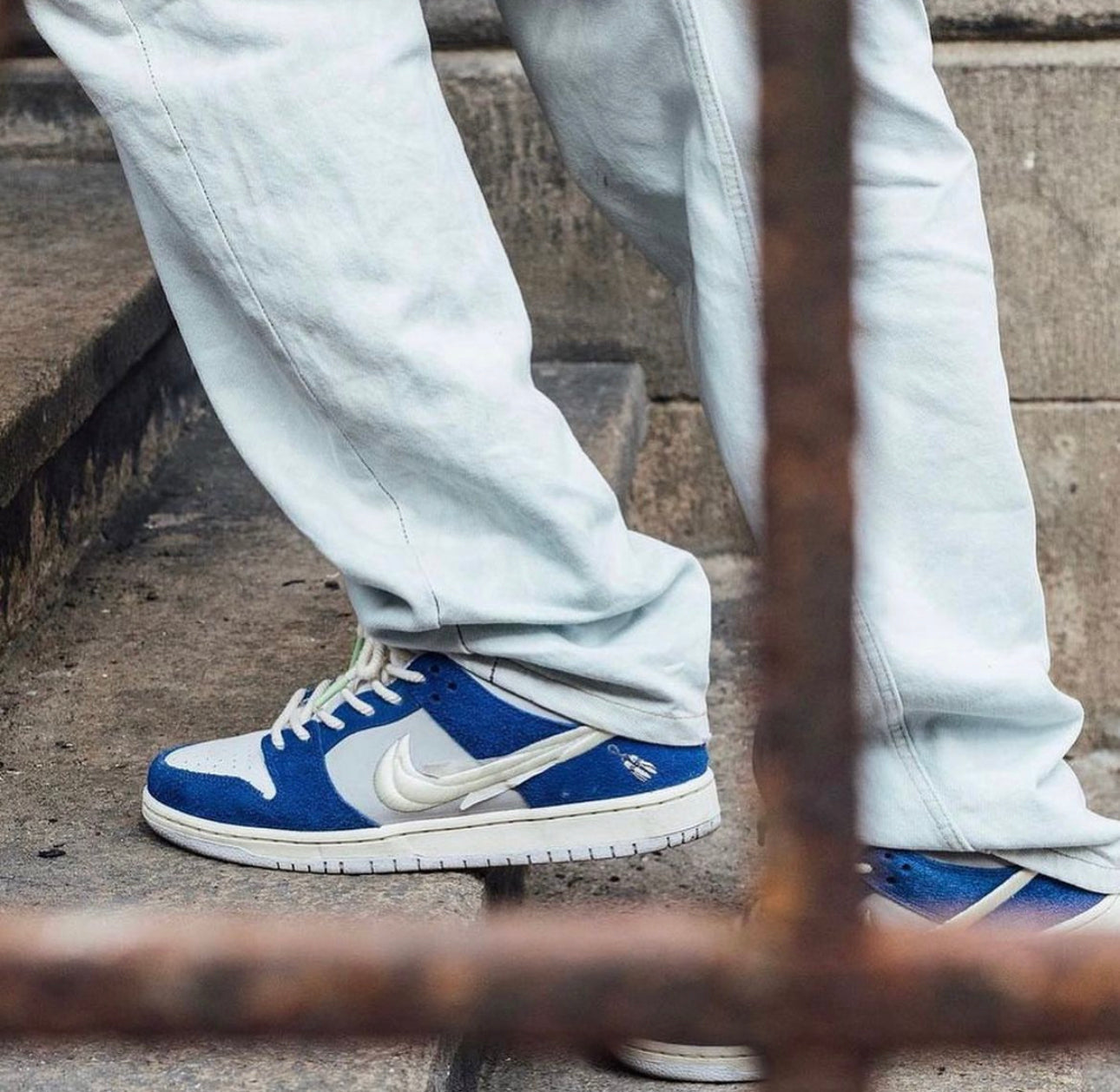 LA Flystreetwear x Dunk Low “ Gardenia “