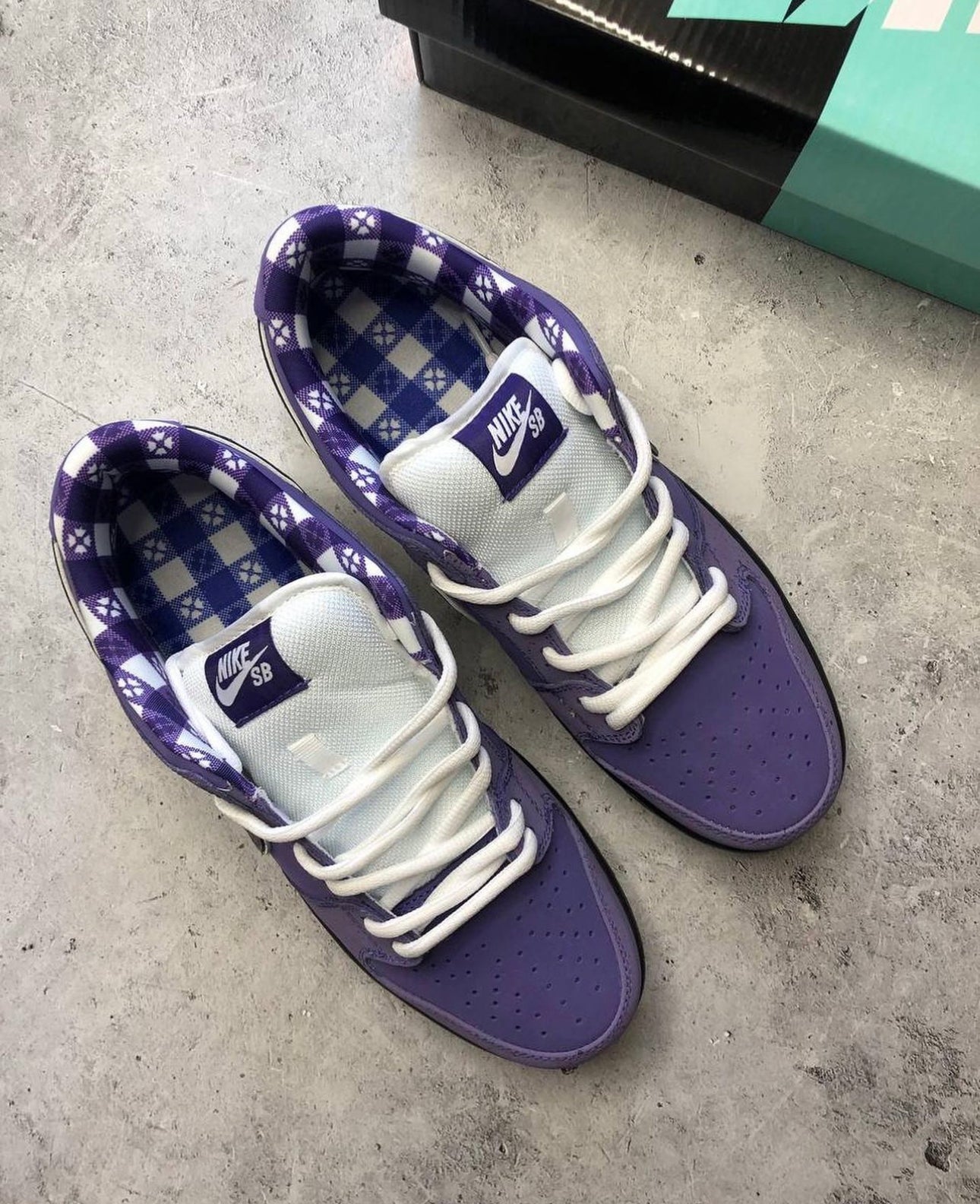 SB Dunk Low Concepts Purple Lobster