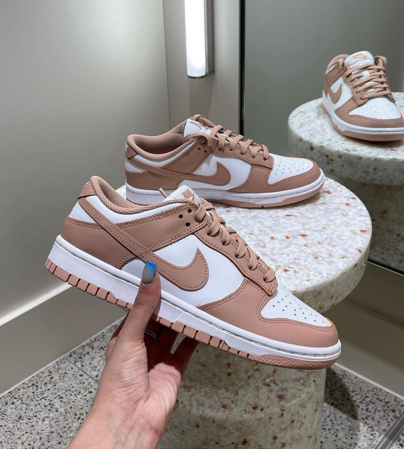 WMNs Dunk Low Rose Whisper